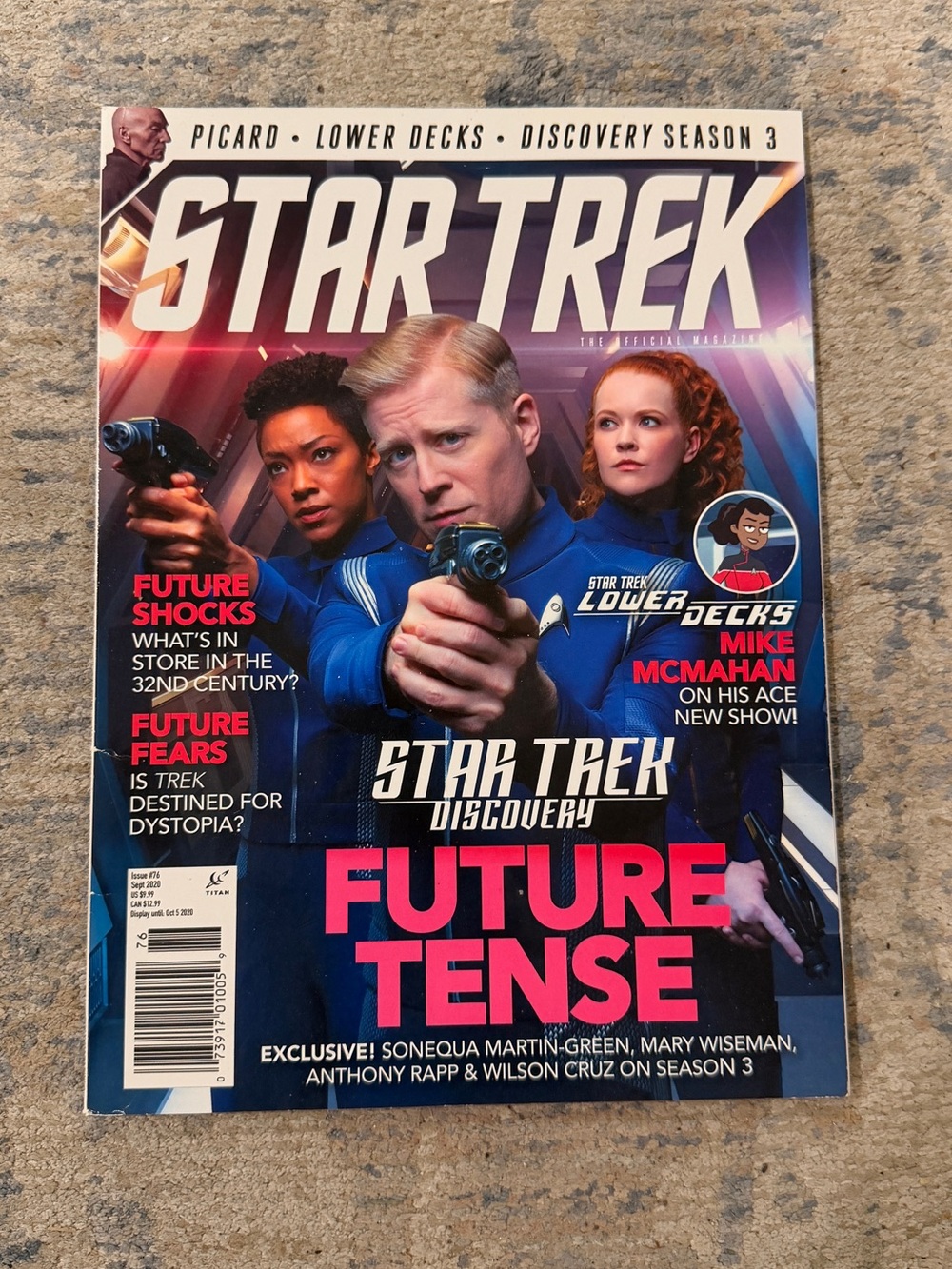 Star Trek Discovery Magazine - Future Tense Cover final price